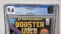Booster Gold #1 Comic CGC 9.6 White Pages 1st App Booster Gold Newsstand