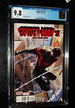 CGC SPIDER-MAN #1 2016 Marvel Comics CGC 9.8 NM/MT White Pages