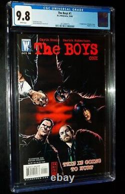 CGC THE BOYS #1 2006 DC/WildStorm Comics CGC 9.8 NM/MT Key Issue White Pages