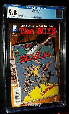 CGC THE BOYS #3 2006 DC/WildStorm Comics CGC 9.8 NM/MT Key Issue White Pages