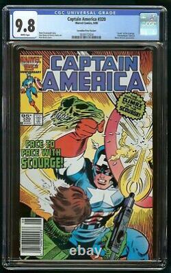 Captain America (1986) #320 Cgc 9.8 Canadian Price Variant Cpv White Pages