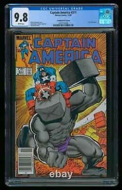 Captain America #311 (1985) Cgc 9.8 Canadian Price Variant Cpv White Pages