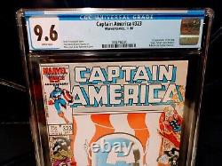 Captain America 323 and 354 CGC 9.6 White Pages! 1st John Walker US Agent