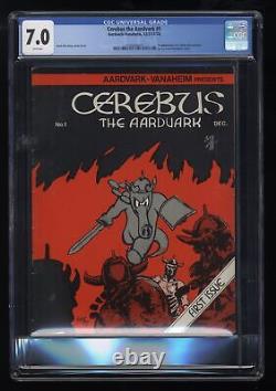 Cerebus the Aardvark #1 CGC FN/VF 7.0 White Pages Origin and 1st Appearance