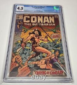 Conan The Barbarian #1 Cgc 4.5 Off-white Pages