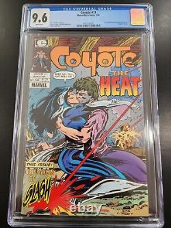 Coyote #11 CGC 9.6 White Pages First McFarlane Published Art Marvel Epic NM+ 1st