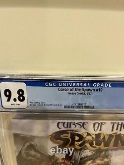 Curse Of The Spawn #10 9.8 Cgc White Pages Mcelroy Story Turner Cover And Art