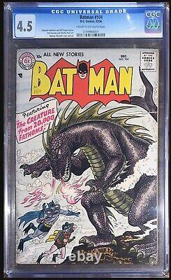 DC Batman #104 CGC 4.5 Cream to Off-White Pages 1956 Sea Monster Cover