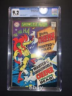 DC Showcase 73 1st appearance creeper CGC 9.2 offwhite white pages steve ditko