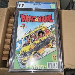 DRAGON BALL V4 #7 CGC 9.8 Only 1 On Census! GOKU WHITE PAGES