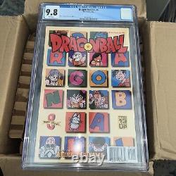 DRAGON BALL V4 #8 CGC 9.8 Only 1 On Census! GOKU WHITE PAGES