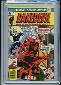 Daredevil #131 CGC 9.0 White Pages 1st Bullseye