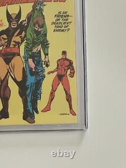 Daredevil #196 Bronze age Wolverine CGC 9.6 White Pages
