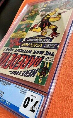 Daredevil #1 Cgc 7.0 White Pages 1st App Key Grail 1964 Original Comic Book