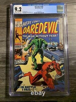 Daredevil #50 CGC GRADED 9.2 off white to WHITE pages