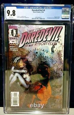 Daredevil V2 9 CGC 9.8 White Pages! First Echo! MCU