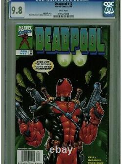 Dead-pool #15 Cgc 9.8 Newsstand White Pages Joe Kelly 1998