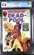 Deadpool -1? Cgc 9.8 White Pages? Marvel Comic