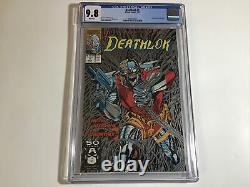 Deathlok #1-CGC 9.8-White Pages-Metallic Silver Ink Cover-1991 Marvel Comics