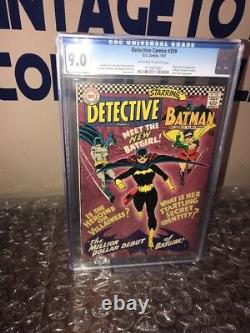 Detective Comics # 359 CGC 9.0 OFF-WHITE TO WHITE PAGES 1st App Batgirl Nice