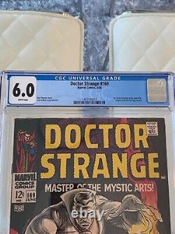 Doctor Strange 169 CGC 6.0 White Pages! Hot Book