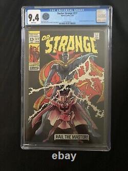 Doctor Strange 177 CGC 9.4 White Pages 1969 Oregon Coast Collection Pedigree Dr