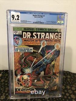 Doctor Strange #1 CGC 9.2 OW-White Pages 1974 1st Appearance Of Silver Dagger