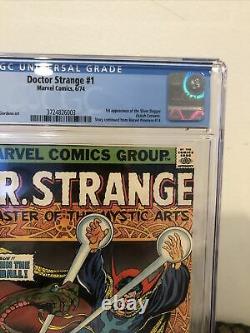 Doctor Strange #1 CGC 9.2 OW-White Pages 1974 1st Appearance Of Silver Dagger