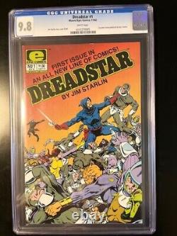Dreadstar #1 CGC 9.8 White Pages