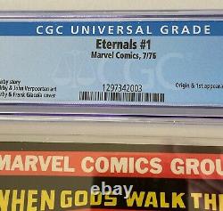 ETERNALS #1 CGC 9.8 1st Eternals White Pages Incredible Opportunity