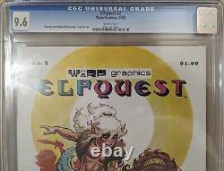 Elfquest #2 CGC 9.6 White Pages, Wendy and Richard Pini Story, Cover, & Art