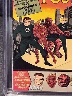Fantastic Four #11 cgc 5.0 White Pages