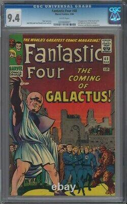 Fantastic Four #48 CGC 9.4 White Pages 1st Silver Surfer and Galactus