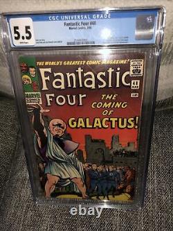 Fantastic four 48 CGC 5.5 WHITE PAGES