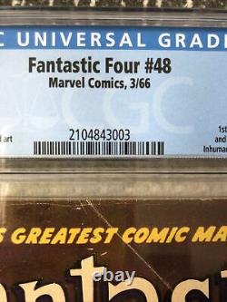 Fantastic four 48 CGC 5.5 WHITE PAGES