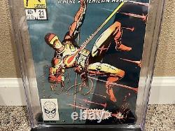 G. I. Joe 21 CGC 9.6 White Pages Storm Shadow First Printing Silent Issue Key