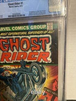 Ghost Rider #1 CGC 6.0 White Pages First Appearance Son of Satan Marvel Key