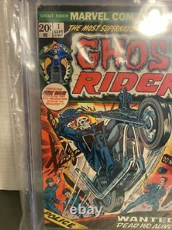 Ghost Rider #1 CGC 6.0 White Pages First Appearance Son of Satan Marvel Key