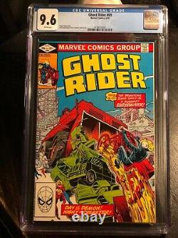 Ghost Rider issue 69 CGC 9.6 NM+ white pages! Brand new case
