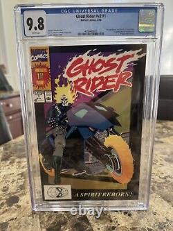 Ghost Rider #v2 #1 (1990) 1st Print. 1st Danny Ketch! CGC 9.8 White Pages