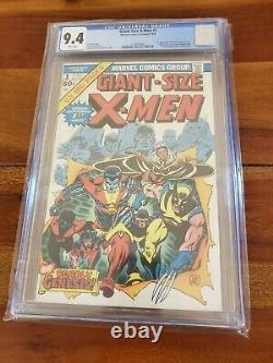 Giant Size X-Men #1 1975 1st Appearance New X-Men CGC 9.4 NM White Pages