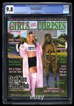 Girls and Corpses (2014) #1 CGC NM/M 9.8 White Pages Rhine/Gunslinger