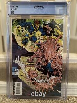 Graded Marvel Comics Wolverine #75 11/93 CGC 9.8 White Pages