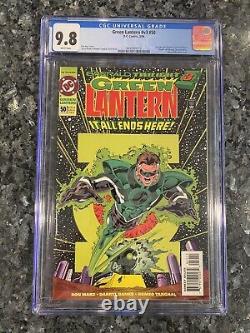 Green Lantern #50 (v3) CGC 9.8 White Pages Glow-in-the-Dark Cover