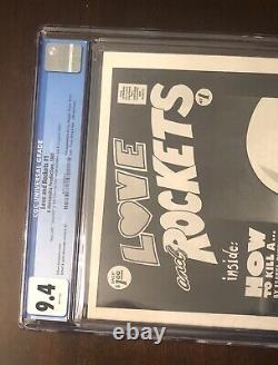 HIGH GRADE Love and Rockets 1 CGC 9.4 1981 White Pages Los Bros Hernandez