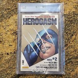 Herogasm #1 CGC 9.6 WHITE PAGES 2009