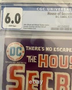 House Of Secrets #123. Cgc 6.0 White Pages