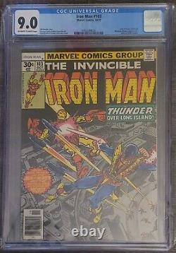 IRON MAN 103 CGC 9.0 WHITE PAGES MARY JO DUFFY CAMEO 1977 Marvel NEW CGC CASE
