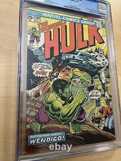 Incredible Hulk #180 CGC 8.0 White Pages