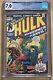 Incredible Hulk #182 (1974) Cgc 7.0 Fnvf White Pages Key Wolverine Cameo Marvel